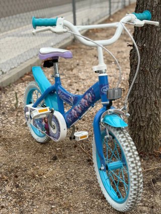 Bicicleta Frozen 16 niña
