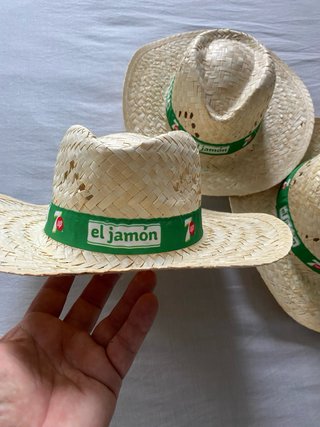 Lote 3 Sombreros de Paja Nuevos
