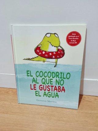 Libro infantil El cocodrilo al que no le gustaba