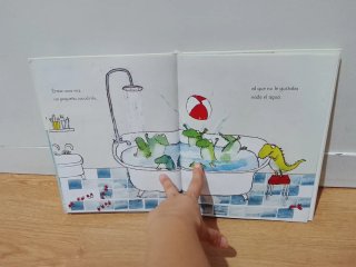 Libro infantil El cocodrilo al que no le gustaba