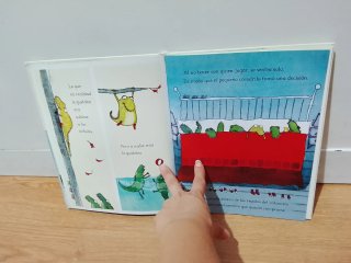 Libro infantil El cocodrilo al que no le gustaba