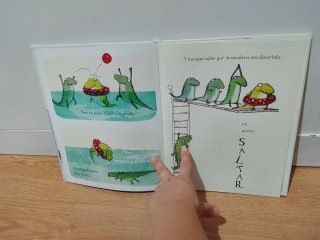 Libro infantil El cocodrilo al que no le gustaba