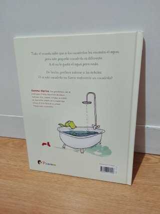 Libro infantil El cocodrilo al que no le gustaba