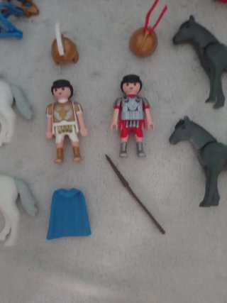 Lote Playmobil Romanos Cuadrigas