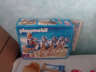 Lote Playmobil Romanos Cuadrigas