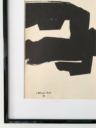 Litografía Chillida 1974