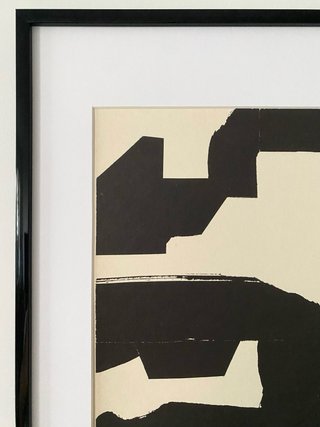 Litografía Chillida 1974