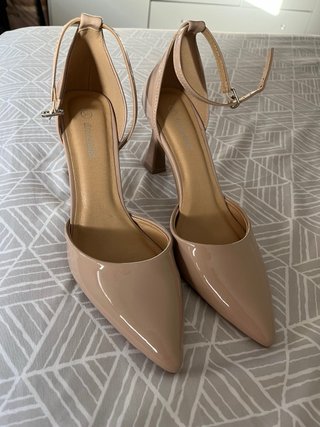 Zapatos tacón Graceland nude T.38