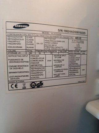 Nevera Samsung No Frost