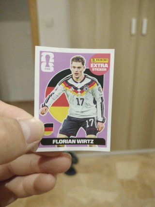 Cromo Florian Wirtz Extra Panini FIFA