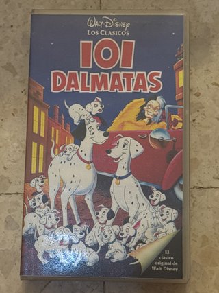 VHS 101 Dálmatas (Disney Clásicos)