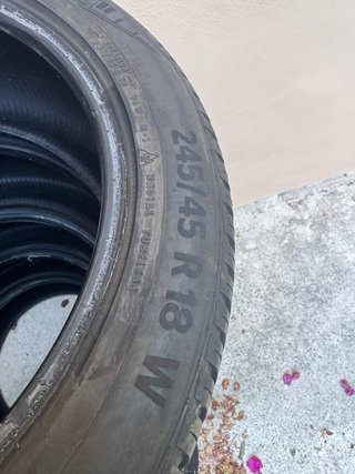 5 Neumáticos Continental 245/45 R18