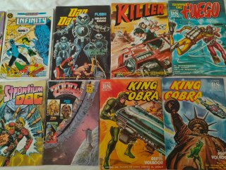 Lote 16 cómics nuevos surtidos DC y editorial Zinc