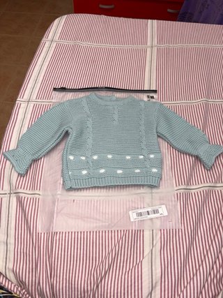 Conjunto primera puesta bebé tejido