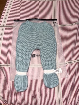 Conjunto primera puesta bebé tejido