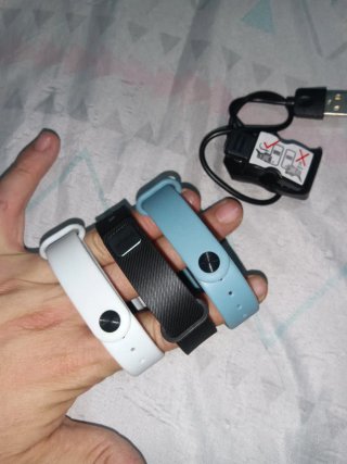 Lote 3 Pulseras Inteligentes + Cargador