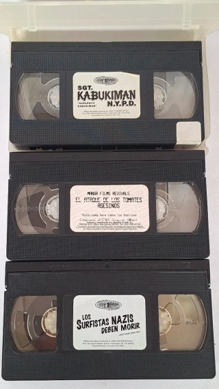 Pack 3 VHS Cine de Culto Serie B - Troma