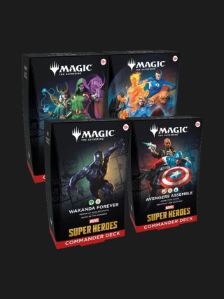Magic The Gathering: Marvel Commander Decks (Inglé