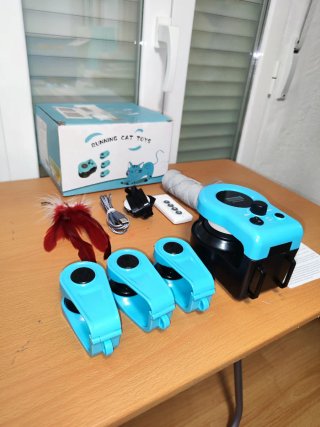 Juguete Interactivo para Gatos (Sistema de Caza)