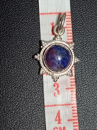 Colgante Plata Ley Lapizlazuli