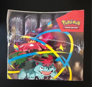 Pokemon TCG Mega Heroes Mini Tin Display Ingles