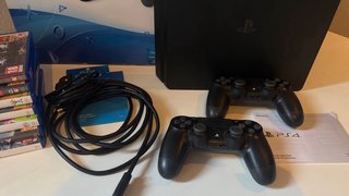 PS4 Slim 500GB + 2 Mandos