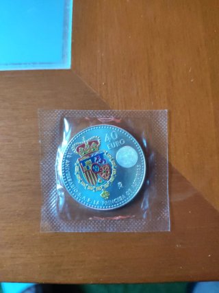 Moneda 40€  2023 - 18 Aniversario Princesa Leonor