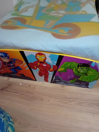 Cama infantil Spiderman y Avengers
