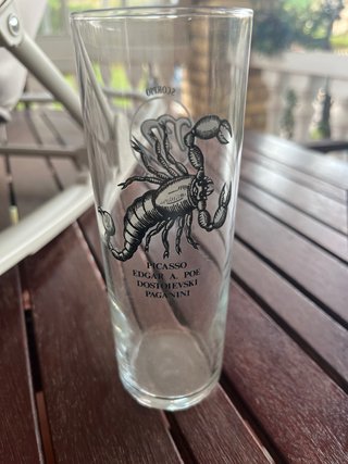 4 Vasos Tubo Zodiaco