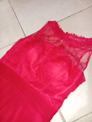 Vestido de fiesta/boda rojo