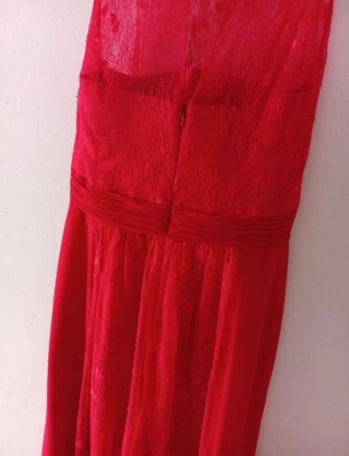 Vestido de fiesta/boda rojo