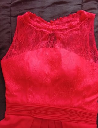 Vestido de fiesta/boda rojo