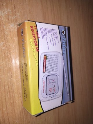 Radio AM/FM Tulus TL-656 Plata