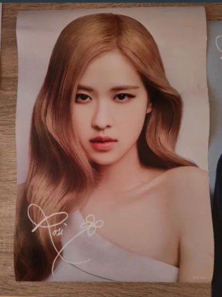 Póster Rosé K-Pop