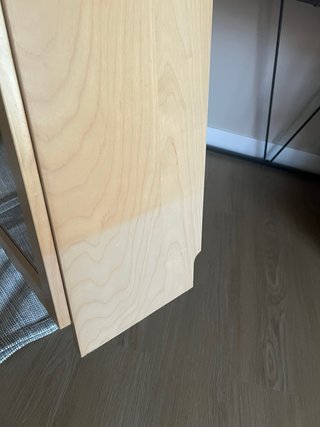 Estantería Billy Ikea Madera y Cristal