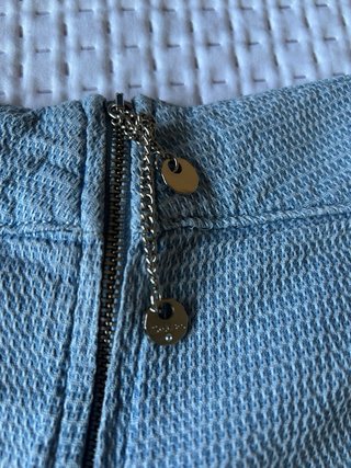 Minifalda pantalón Salsa azul