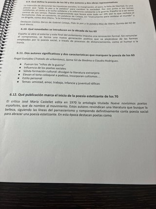 Todas las Preguntas PAU Literatura