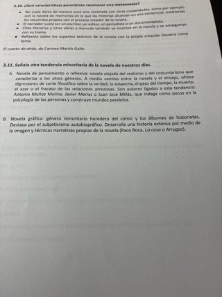 Todas las Preguntas PAU Literatura