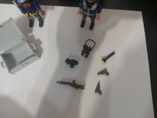 Playmobil Coche Policía y Barco