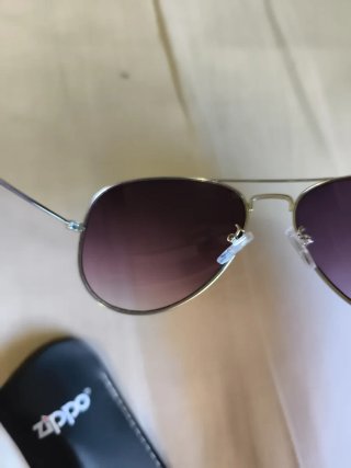 Gafas de aviador Zippo moradas