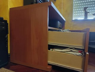 Mueble auxiliar TV madera