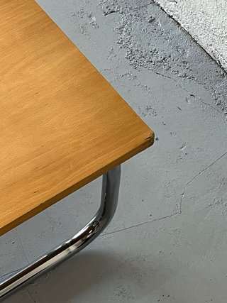 Mesa Bauhaus tubular, Vintage años 80