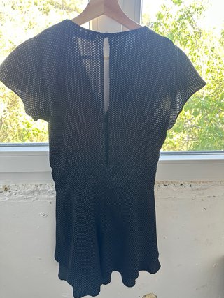 Vestido corto Zara lunares