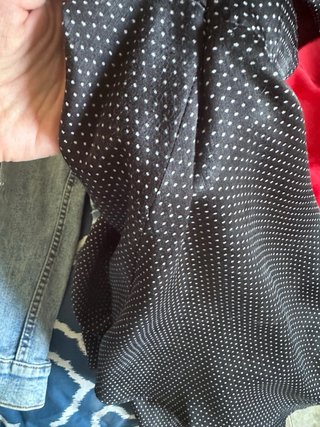 Vestido corto Zara lunares