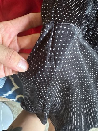 Vestido corto Zara lunares