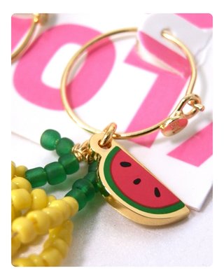 Pendientes BIMBA Y LOLA limones y Sandía