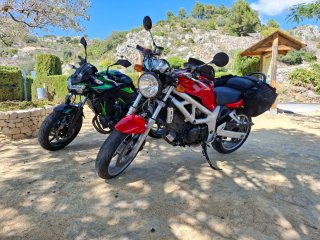 Suzuki SV 650 Naked Roja