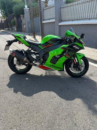Kawasaki Ninja ZX-10R Sportbike Verde/Negro