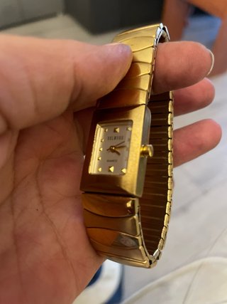 Reloj Belmore Dorado Cuadrado Años 90