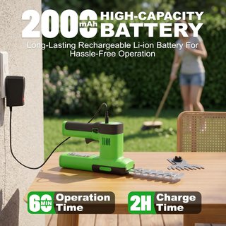 NUEVO - Tijeras Cortacésped Arreglos a Batería 12V